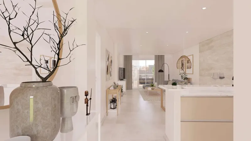 This attractive apartment offers comfortable and modern living in a generous space. It has two bright bedrooms that offer enough space — photo 10