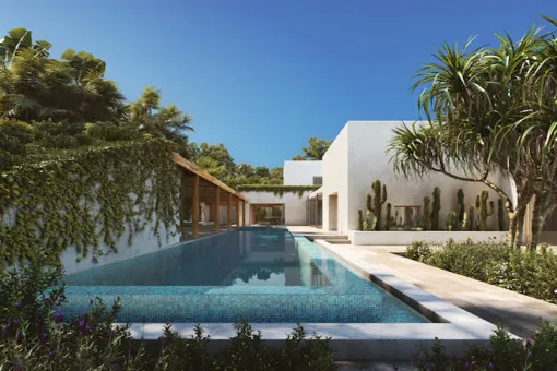 Cala Vinyas, Project with license for a wonderful chalet in Cala Vinyes — photo 5