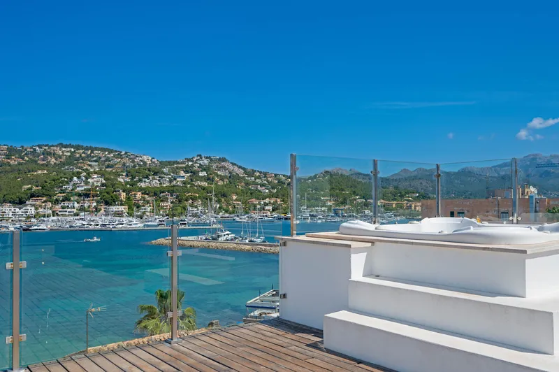Penthouse in Port Andratx - Private rooftop terrace with sea views — photo 2
