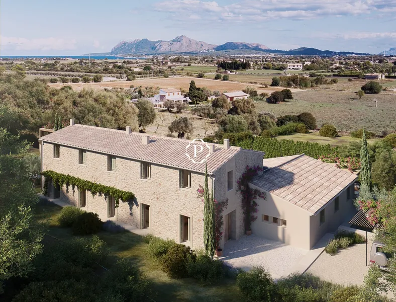 Finca for sale in Alcudia, projected construction with pool and vineyard — photo 11