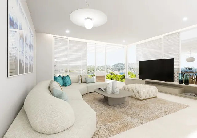 Modern luxury villa overlooking Palma Bay, for sale in Génova, Mallorca — photo 5