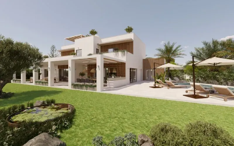 Modern sea-view villa with pool and roof terrace in Cala Murada – PM07391 — photo 1