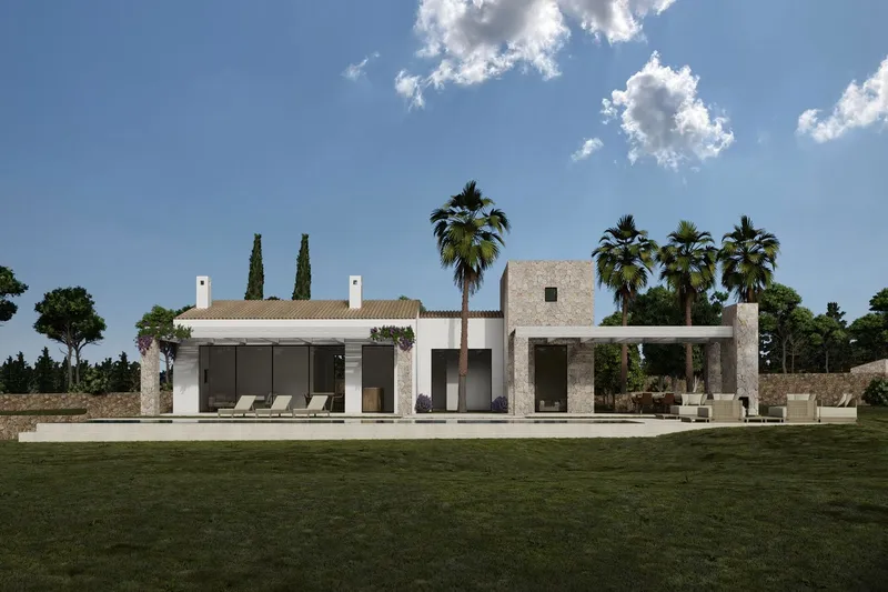 Stylish new-build finca project with panoramic views near Ses Salines — photo 3
