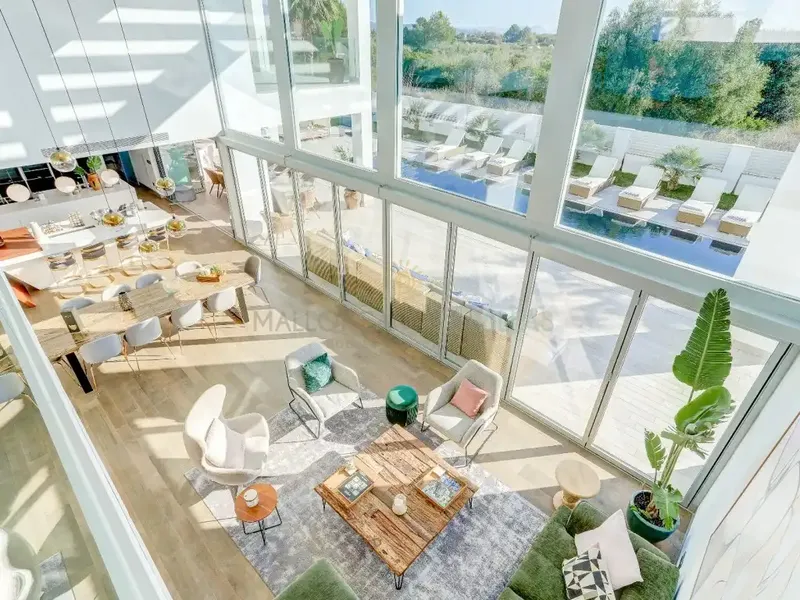 Exclusive contemporary villa in Llenaire, Puerto de Pollensa - 7 suites, architectural design and open views — photo 5
