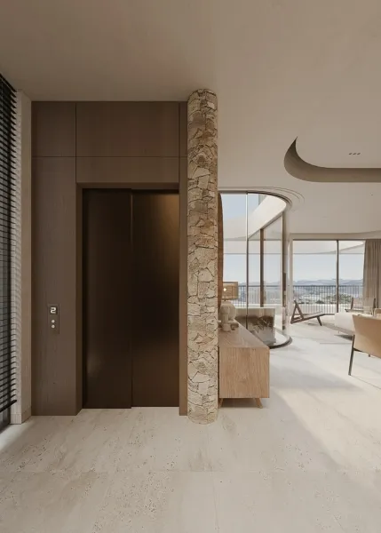 Opulent Penthouse Offering Balanced Layout, Private Rooftop, and Sea Views — photo 4