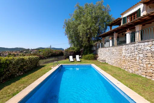 Establiments, lovely Majorcan style country house with excellent views, privacy and pool — photo 3