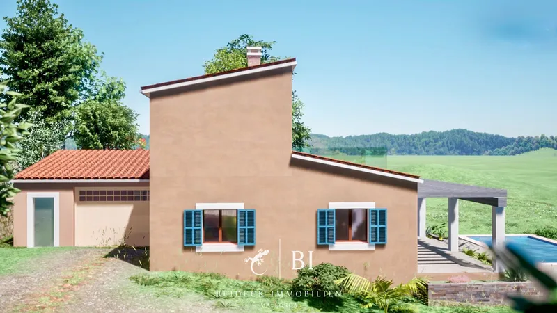 Interesting plot with approved finca project between Son Carrió and Cala Millor — photo 10