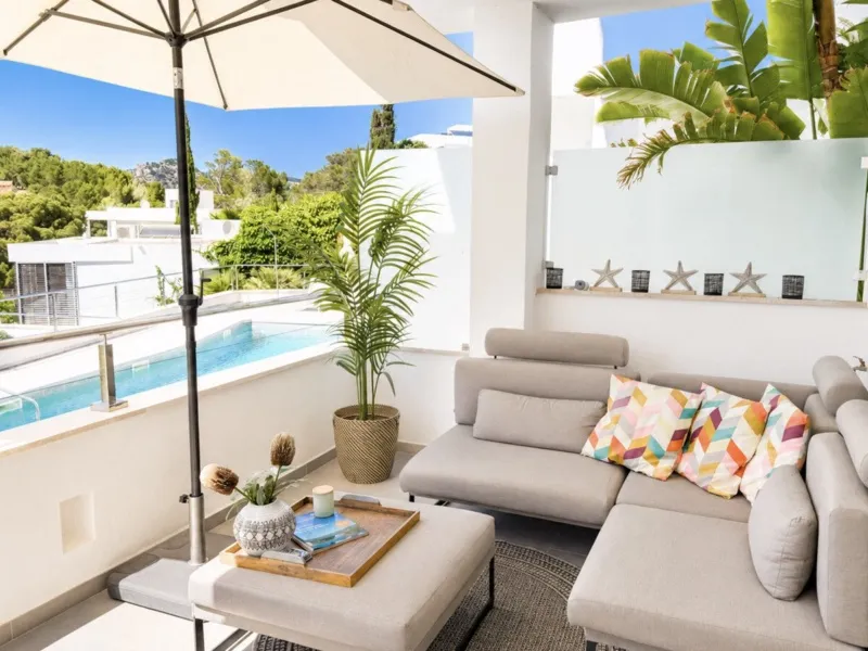 Prime Location in Port Andratx – Stylish Apartment with Garden, Chill-out Area, and Stunning Sea Views - Port d'Andratx - 2 Bedrooms, 100 m² — photo 7