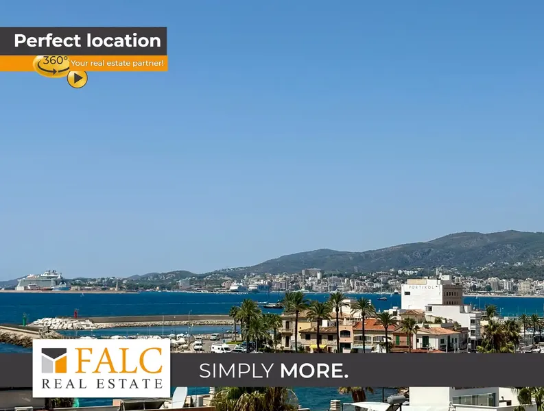Well-maintained apartment in a privileged location in Portixol/El Molinar, one of the most sought-after and charming neighborhoods of Palma — photo 1
