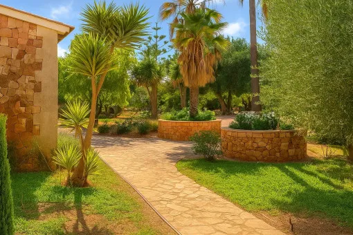 Santa Margalida: Stylish sea-view finca with pool, guest house and privacy in St. Margalida — photo 7