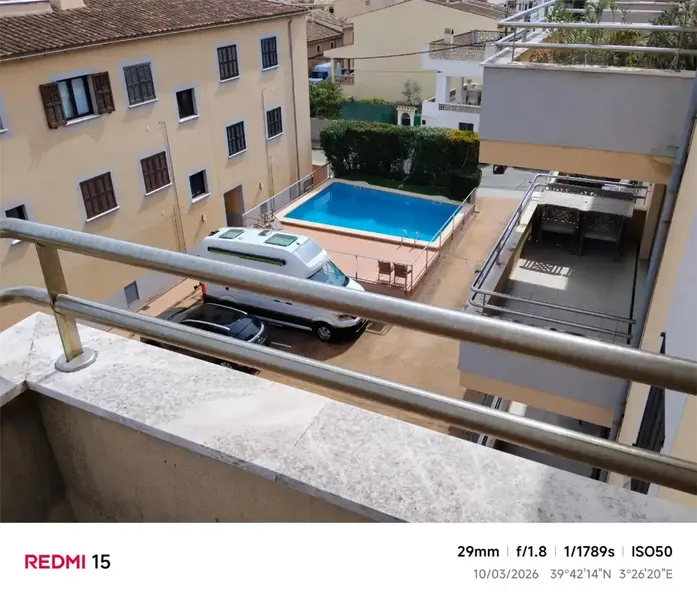 Piso ático de 120 m2, recibidor, Salón comedor con cocina en Kichenett de 45 M2, terraza de 10m2 con estupendas vistas, los días despejados  — photo 7