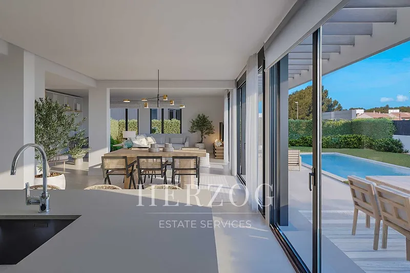 Modern newly built semi-detached house with pool near the beach of Playa de Palma — photo 8