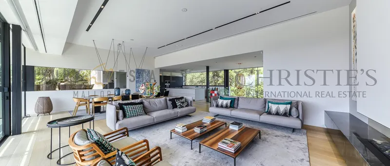 Sensational modern villa in Port Andratx on a large plot with great harbor views — photo 3