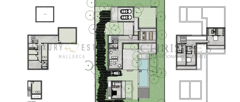 Plot in Santa Ponsa with building project for new villa with sea views and pool — photo 7