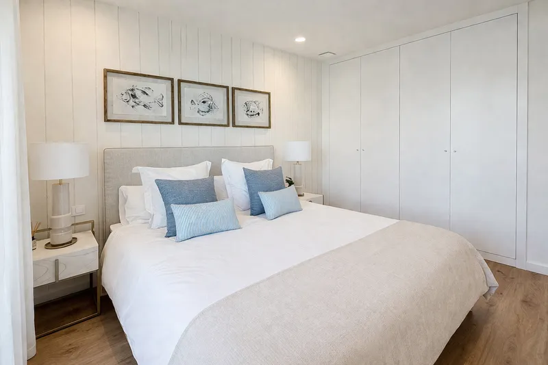 Modern townhouse with private pool and fully furnished in a new residential complex in Palma Mas — photo 10