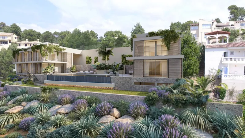Plot in privileged location with sea views & project in Puerto de Andratx - Marcel Remus Real Estate — photo 1