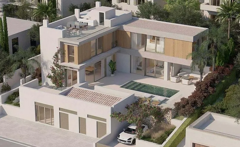 Luxury New-Build Villa with Sea Views and Rooftop Terrace in Cala Molins — photo 1