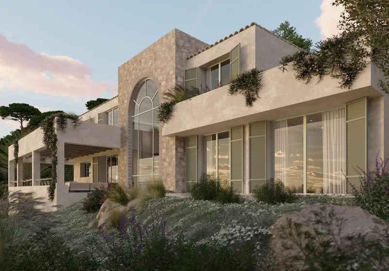 Santa Ponsa quiet location plot for sale with private pool and swimming pool — photo 2