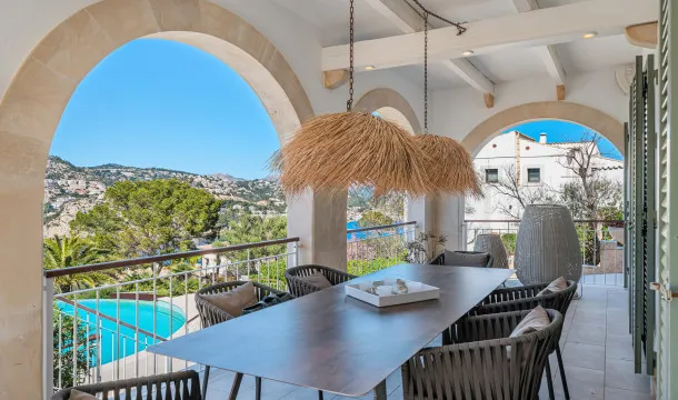 Villa with stunning sea and harbor views in Puerto de Andratx — photo 9
