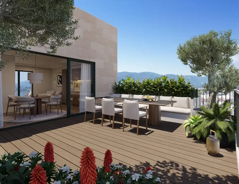 Three-bedroom penthouse with pool and sea views in El Molinar, New Development — photo 5