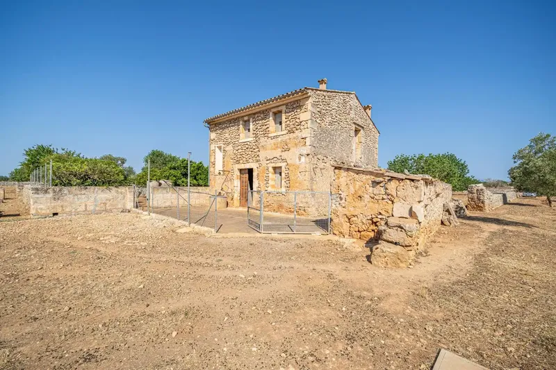 Rustic finca with traditional stone construction to renovate in Maria de la Salut, Mallorca — photo 5