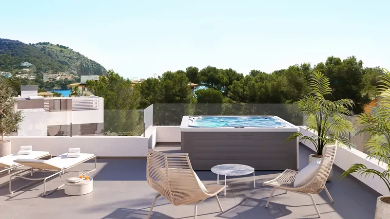 Apartments, penthouses and duplexes with 2 and 3 bedrooms in Canyamel — photo 4
