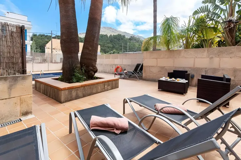 Well-kept terraced house with private pool in a quiet residential area of Cala Sant Vicenç — photo 4