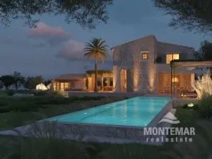Newly built finca with Mallorcan charm and modern design in Santanyí — photo 1