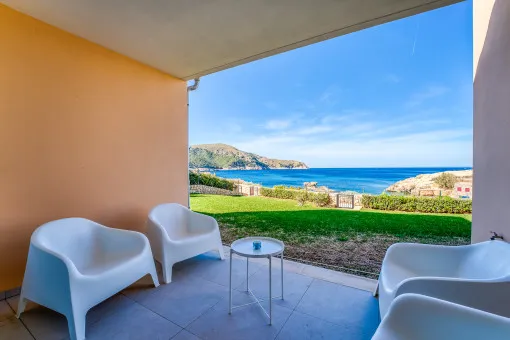 Cala Ratjada, new house with sea views in first sea line, in a well-kept residential complex in Cala Lliteres, Cala Ratjada — photo 2