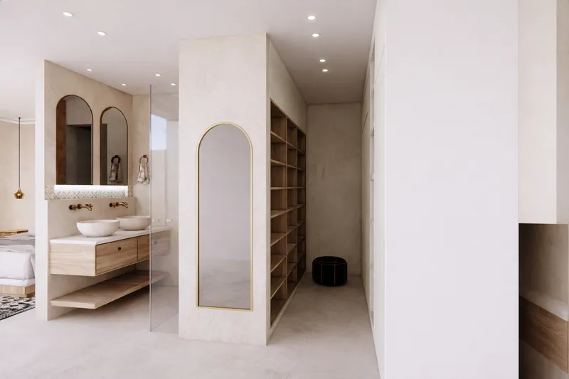 Modern townhouse with a private pool and patio, within walking distance of Illetas Beach — photo 11