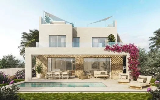 Modern, elegant new-build villa in Cala Figuera – contemporary architecture. Mediterranean lifestyle — photo 8