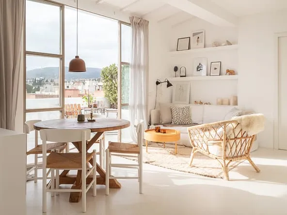 Bright apartment with large terrace & views in Son Espanyolet — photo 1