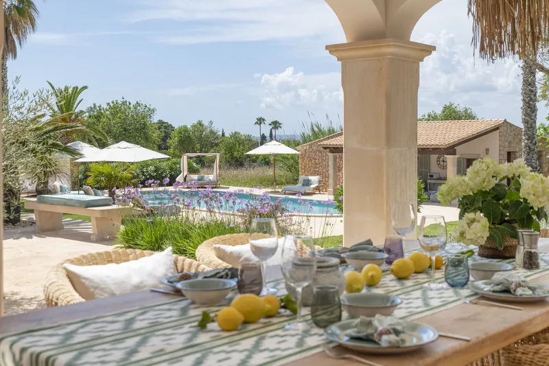 Exclusive finca with panoramic views in tranquil nature near Cas Concos — photo 12
