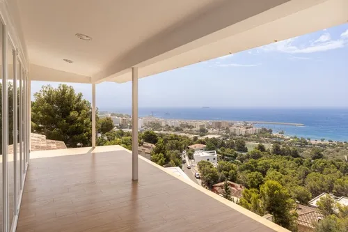 Modern villa for sale with sea views in Costa d'en Blanes — photo 1