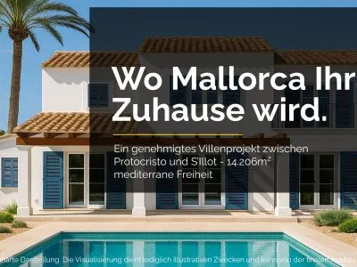 Plot with approved villa project and pool near Portocristo 14,206 m² near the sea — photo 5