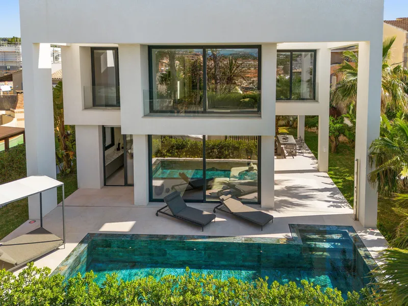 Modern sea view villa in 2nd line - Port Adriano / El... — photo 2