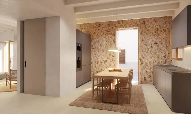 This historic village house is being thoroughly renovated and equipped with modern construction services. The original character of l — photo 4