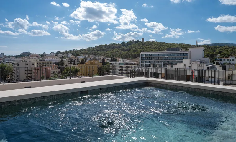 Fantastic penthouse in Son Armadams with roof terrace and private pool — photo 1