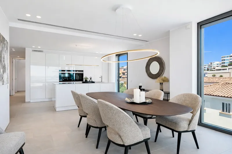Exclusive penthouse with private pool and spectacular panoramic views of the port and Palma Mas — photo 4