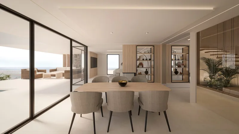 Stunning modern villa with panoramic views in Sa Font Seca — photo 9