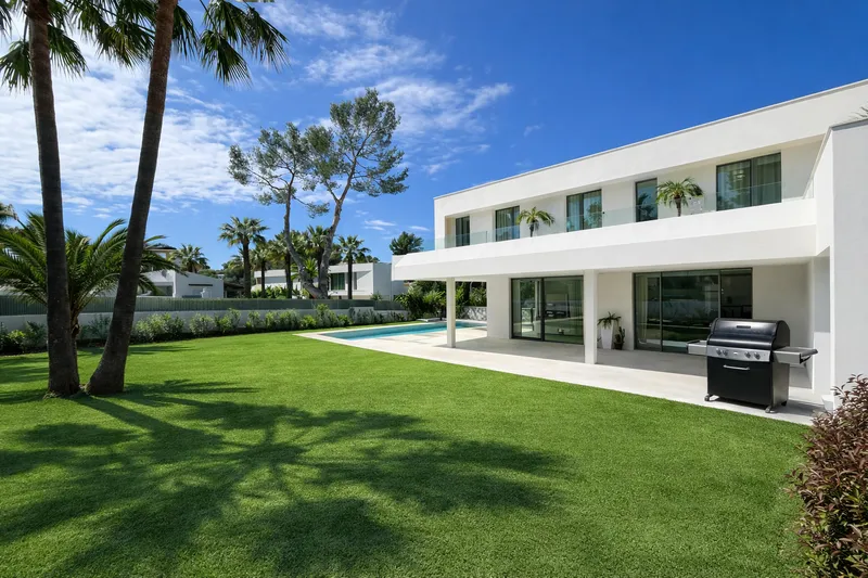 Exclusive new build modern style villa in a privileged location in Nova Santa Ponsa Mas — photo 1