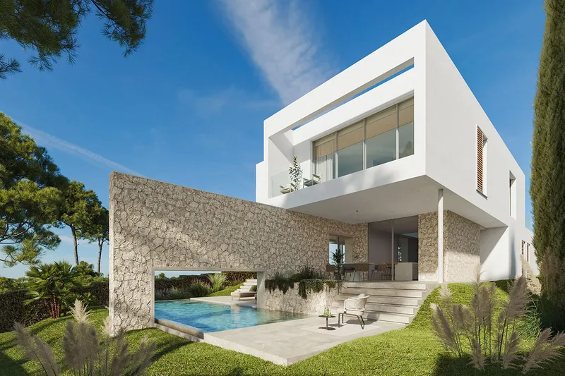 Luxurious new-build villa with wonderful sea views near the coast — photo 2