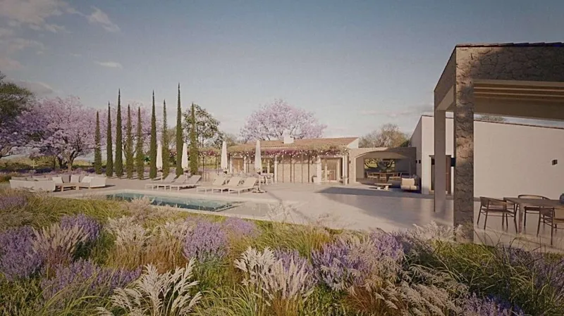 New-build finca in Montuïri – with pool, summer kitchen and wide views over the plain — photo 6
