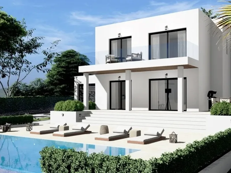 Villa with pool in popular Nova Santa Ponsa — photo 1