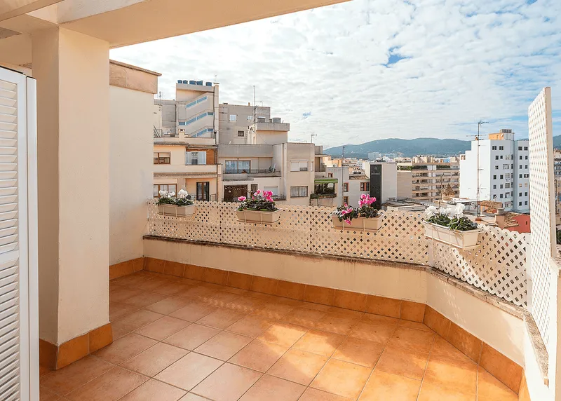 Apartment with Terrace in Need of Renovation Near Santa Catalina — photo 1