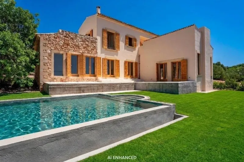 Country house ready to customize, located in a quiet area with sea views in Sant Llorenç — photo 1