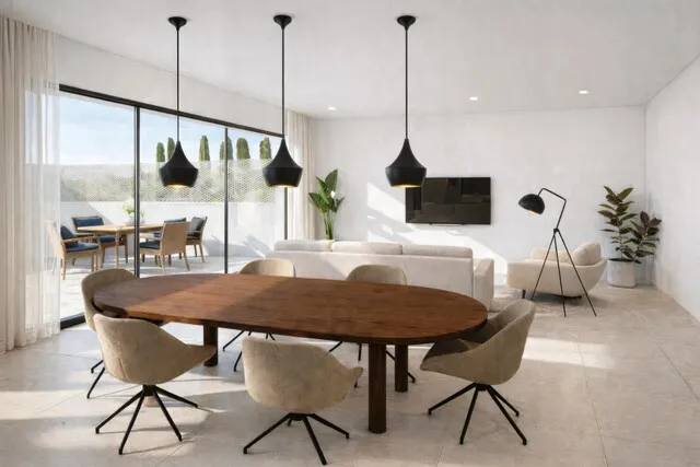 Development of 3 townhouses for sale in Pòrtol, near Palma, Mallorca — photo 3