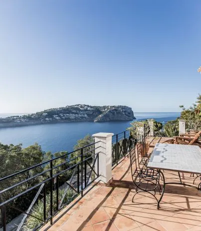 Exclusive villa with panoramic sea views in Puerto Andratx — photo 1