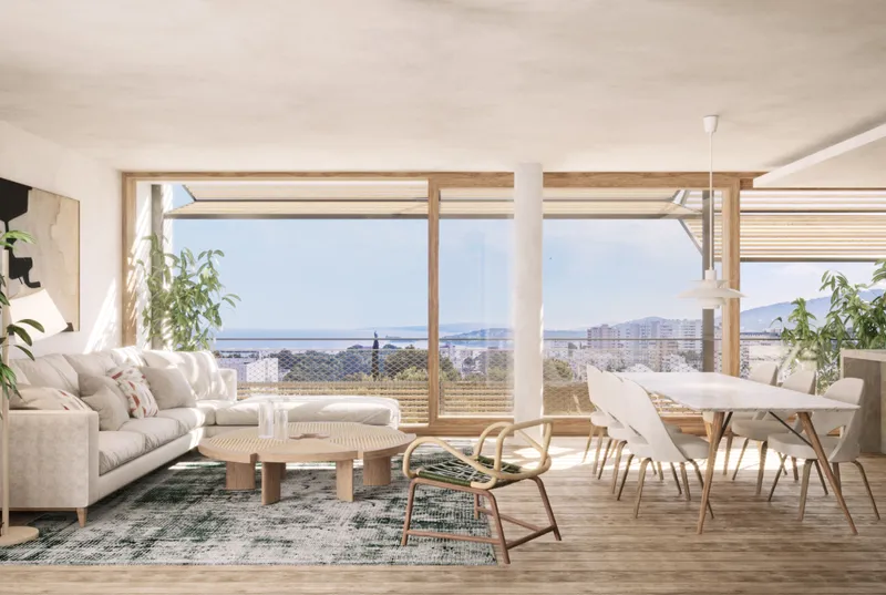 Spectacular duplex penthouse with pool in La Bonanova, Palma — photo 2