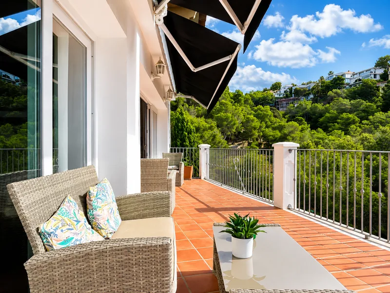 Mediterranean villa with sea views and beautiful pool area in Costa d'en Blanes — photo 6